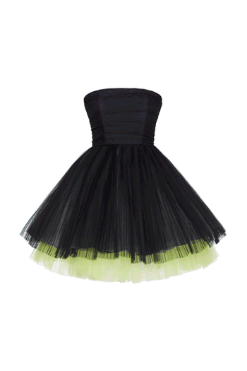 Petticoat with tulle flounce purple woman 201PD2AP9_07047