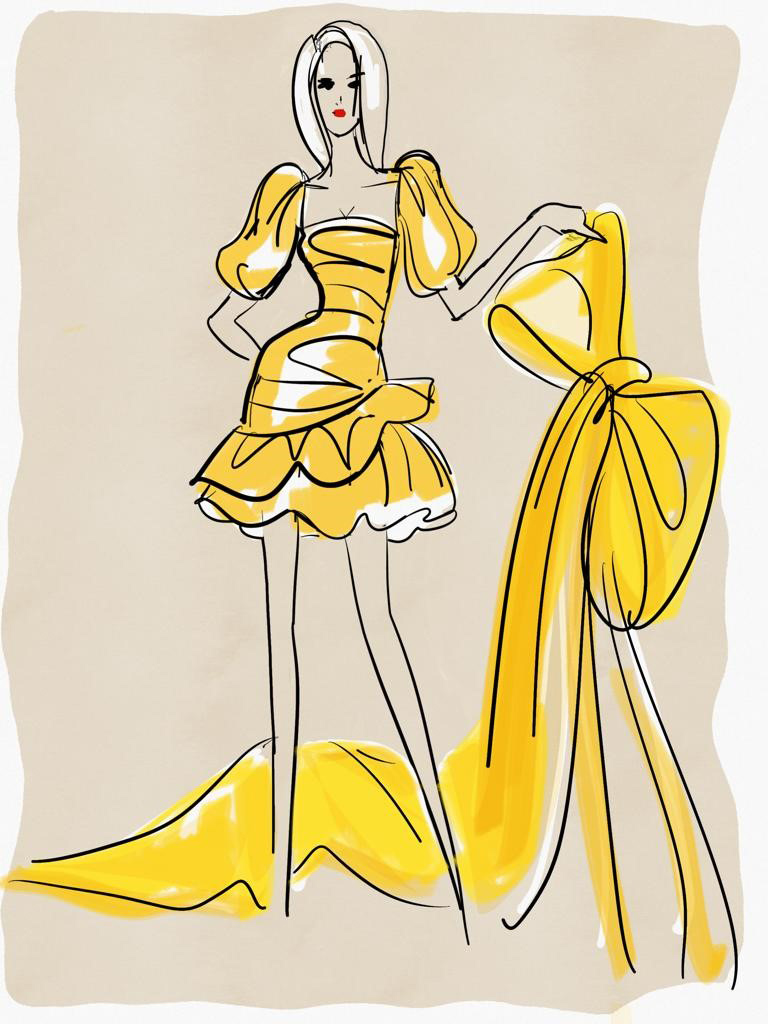 Cintura in taffetà con maxi fiocco Cintura in taffetà con maxi fiocco miele donna 192PD4AA2_112_1 draft