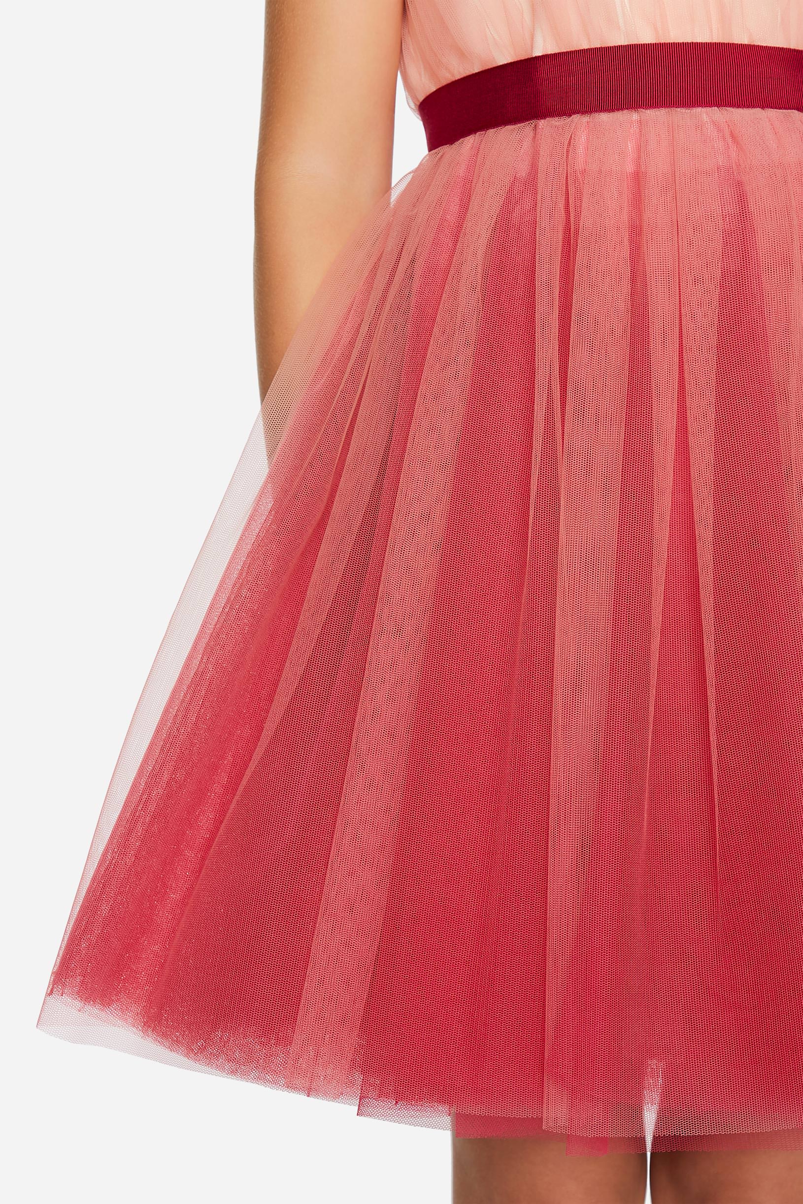 Fadeout tulle dress pink woman 201PD2AG2_05213