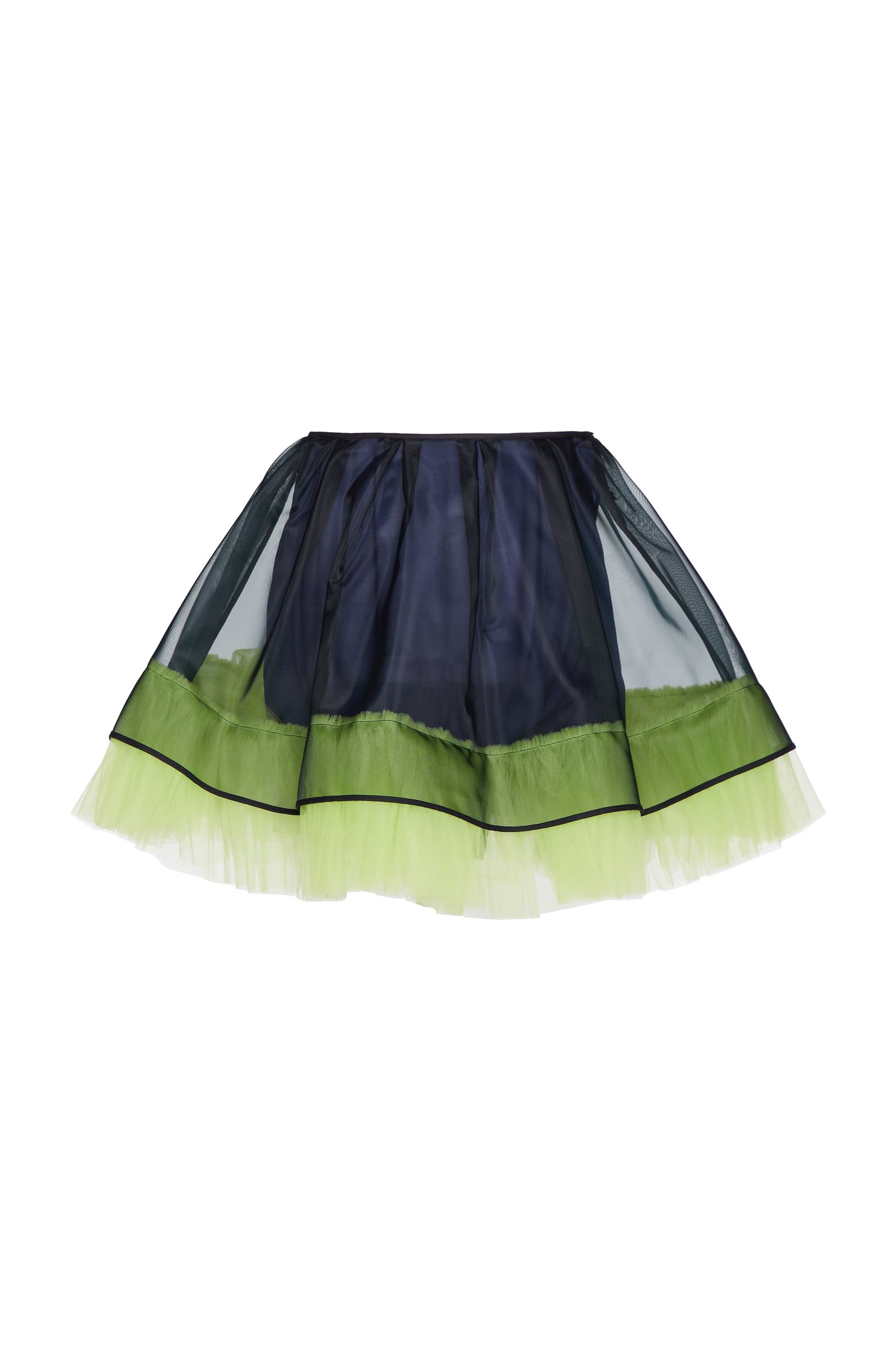 Petticoat with tulle flounce purple woman 201PD2AP9_07047