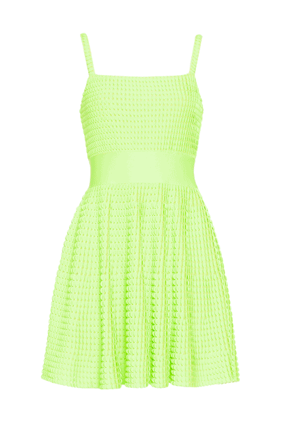 Knit dress with petals Knit dress with petals woman 201PD3AM2_05733 01